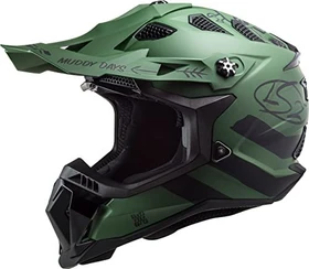 LS2 MX700 Subverter Evo Cargo matt grün/schwarz