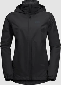 Jack Wolfskin Stormy Point Funktionsjacke schwarz (Damen)