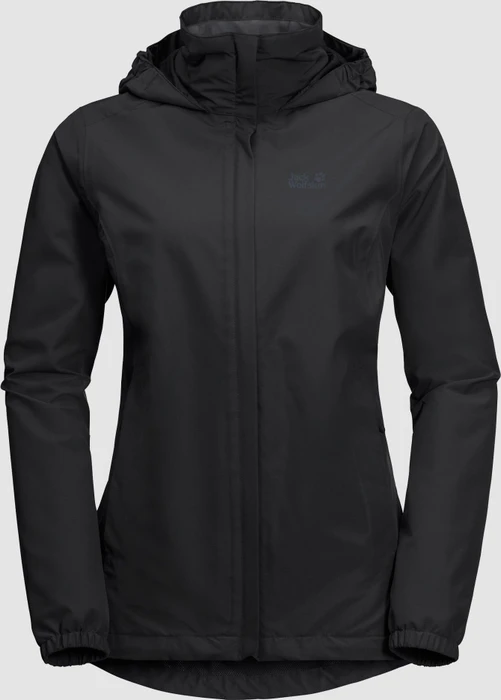 Jack Wolfskin Stormy Point Funktionsjacke schwarz (Damen)