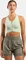 Odlo Seamless High mit Reißverschluss Sport-BH patina green/ambrosia (Damen) Vorschaubild
