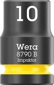 Wera 8790 B Impaktor Außensechskant Steckschlüssel 3/8", 10x30mm