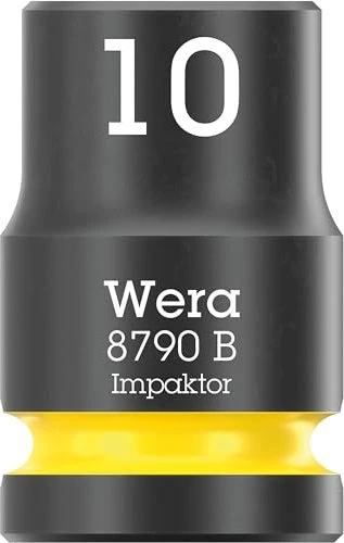 Wera 8790 B Impaktor Außensechskant Steckschlüssel 3/8", 10x30mm