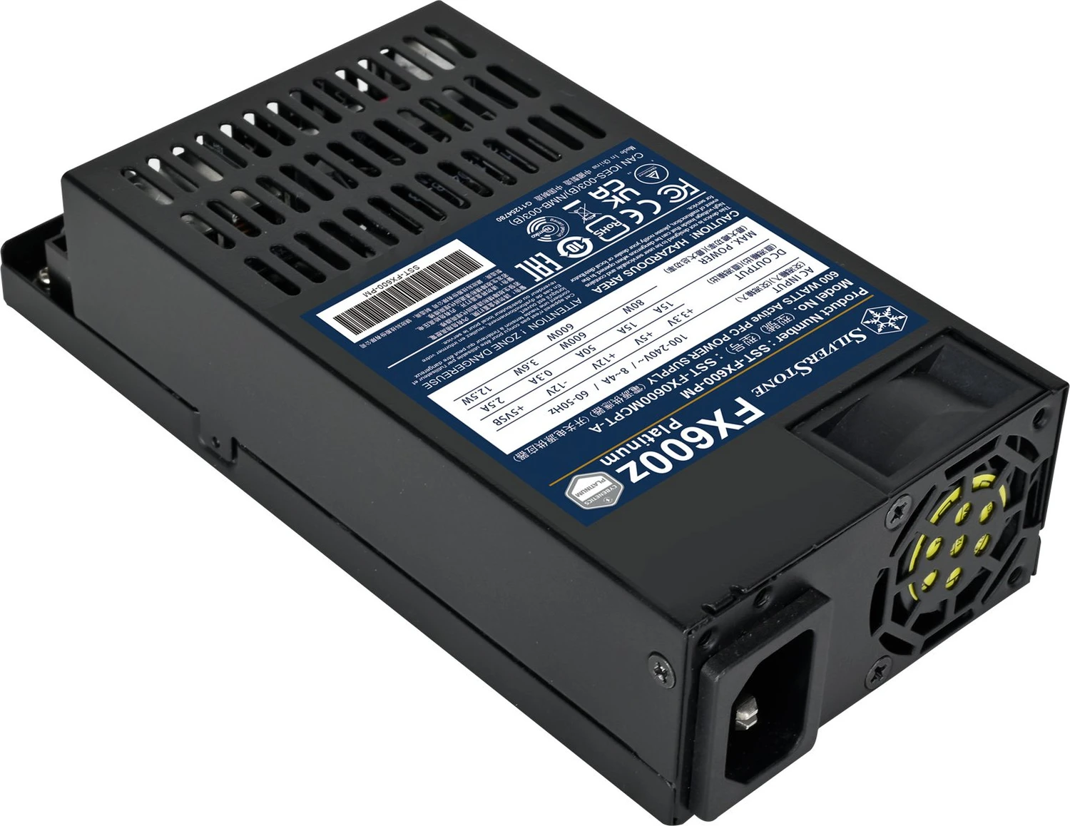 SilverStone FX600z Platinum 600W Flex-ATX 2.4 ab € 189,00 (2026