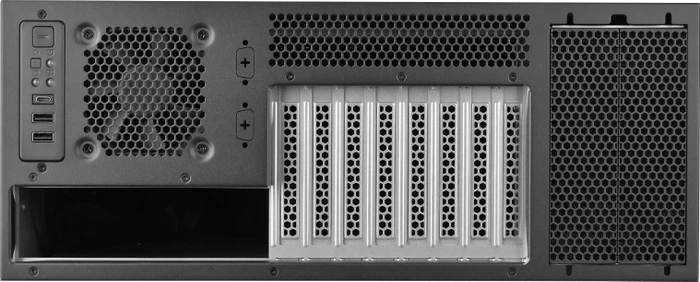 SilverStone RM46-502-I, Rackmount Storage, schwarz, 4HE, ATX