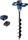 Scheppach BC-EB100-X Akku-Erdbohrer inkl. Akku 4.0Ah (5904705400)