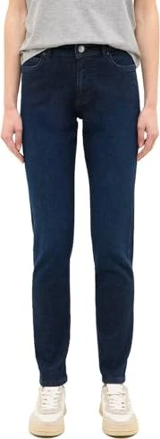 Mustang Crosby Relaxed Slim mit Used-Effekten Jeans blau (Damen)