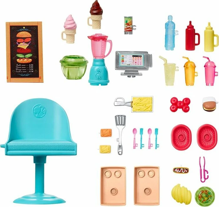 Mattel Barbie - Fresh 'N' Fun Food Truck Spielset