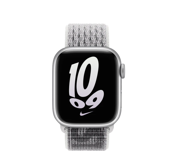 Apple Nike Sport Loop für Apple Watch 41mm Summit White/schwarz
