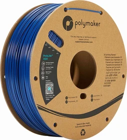 Polymaker PolyLite ASA, blau, Spule, 2.85mm, 1.00kg