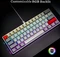 Newmen GM610 60% Wireless Mechanical Gaming Keyboard, LEDs RGB, Outemu Red, USB/Bluetooth, US Vorschaubild