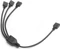 EK Water Blocks EK-D-RGB 3-Way Splitter Kabel, 5V, 3-Pin, 3-fach, 30cm, schwarz Vorschaubild