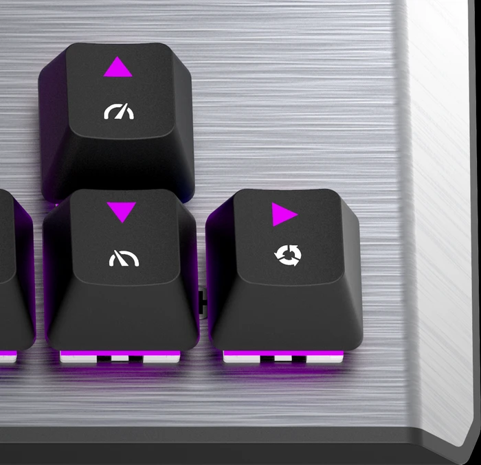 Cooler Master CK530 V2, LEDs RGB, Gunmetal Black, TTC RED, USB, UK