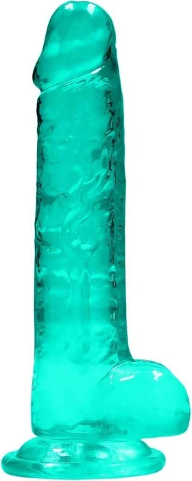 Shots Toys RealRock Crystal Clear Dildo 7"
