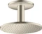 Hansgrohe Axor ShowerSolutions Kopfbrause 250 2jet mit Deckenanschluss brushed nickel Vorschaubild