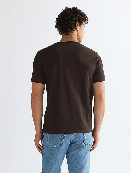 Wrangler Sign Off T-Shirt kurzarm chocolate torte (Herren)
