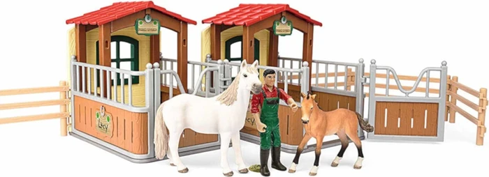 Schleich Farm World - Besuch im Offenstall