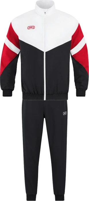 Jako Retro Trainingsanzug schwarz/weiß/rot