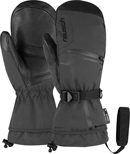 Reusch Down Spirit GTX Mitten Handschuhe asphalt/black