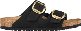Birkenstock Arizona Big Buckle Nubukleder schwarz (Damen)