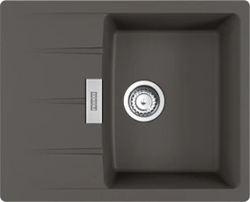 Franke Centro CNG 611-62 Einbau Becken reversibel mit Ablauffernbedienung schiefergrau