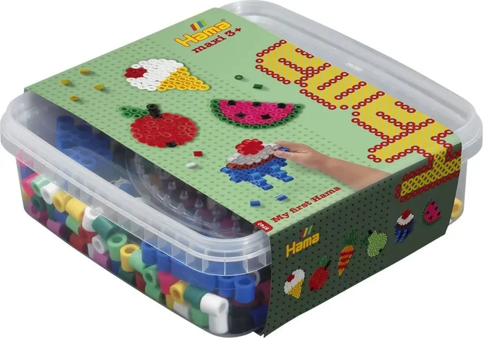 Hama maxi Box mit Perlen und Stiftplatte (8740)