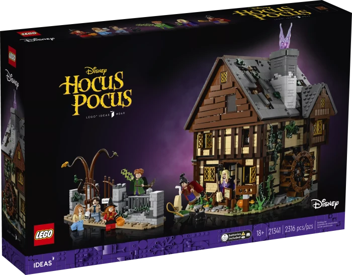 LEGO Ideas - Disney Hocus Pocus: Das Hexenhaus der Sanderson-Schwestern