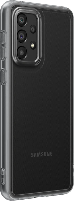 Samsung Soft Clear Cover für Galaxy A33 5G schwarz