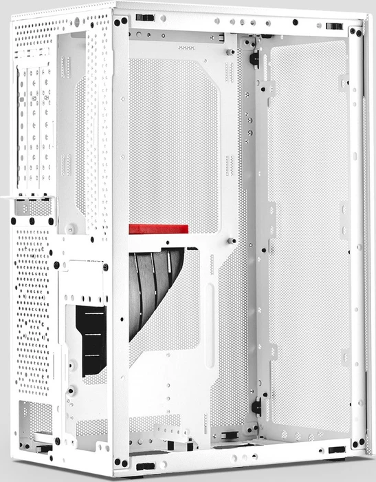 SSUPD Meshroom S [V2] Snow White, weiß, PCIe 4.0 Edition