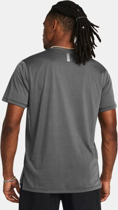 Under Armour Launch Funktionsshirt kurzarm castlerock/reflective (Herren)