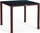 Lechuza Esstisch HPL klein 90x90cm mokka (10916)