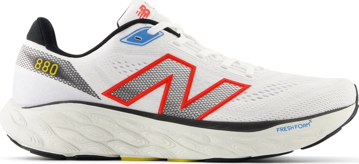 New Balance Fresh Foam X 880v14 white/neo flame/black (Herren)