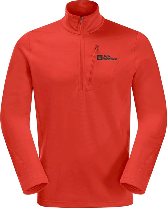 Jack Wolfskin Kolbenberg HZ Jacke strong red (Herren)