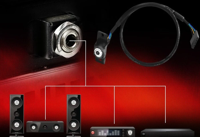 ASRock DeskMini Rear Audio Cable Kit