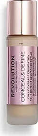 Revolution Beauty Conceal & Define Foundation F9, 23ml