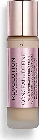 Revolution Beauty Conceal & Define Foundation F9, 23ml
