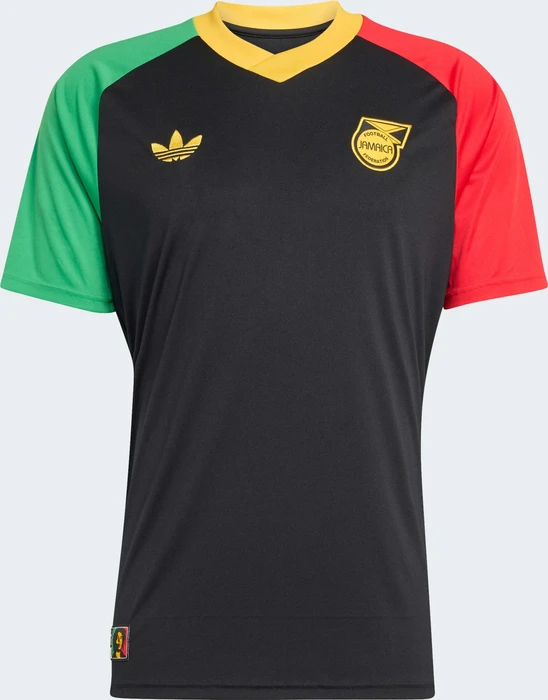 adidas Jamaika 26 x Bob Marley Away 2026 Aufwärmtrikot kurzarm (Herren)
