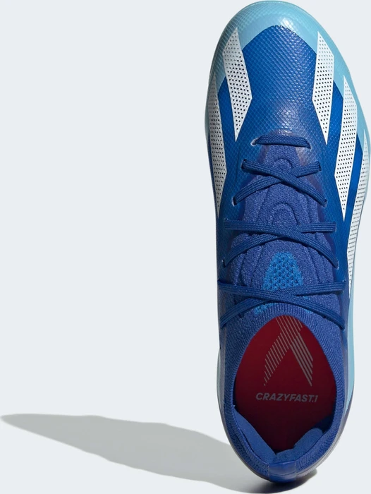 adidas X Crazyfast.1 FG bright royal/cloud white/solar red (Junior)