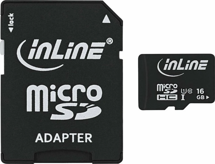 InLine R45/W12 16GB Kit, UHS-I U1, Class 10