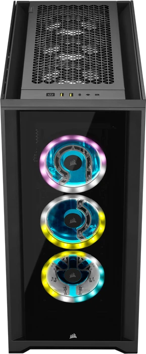 Corsair iCue 5000D RGB Hydro X, schwarz, Glasfenster