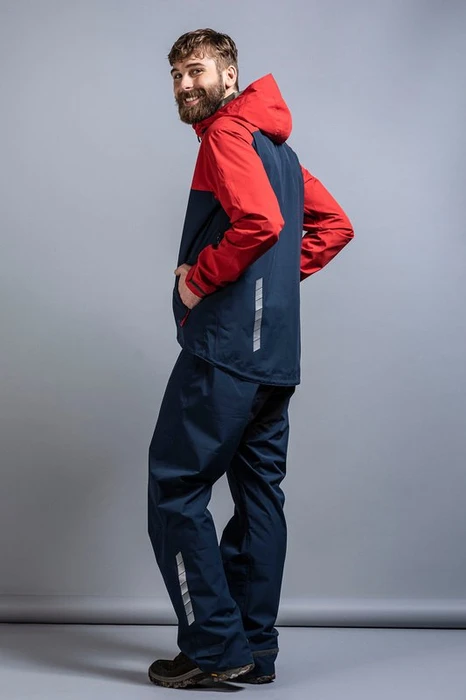 Tatonka Morten Fahrradjacke dark navy/red carpet (Herren)