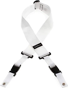 DiMarzio 2 Inch Nylon ClipLock White
