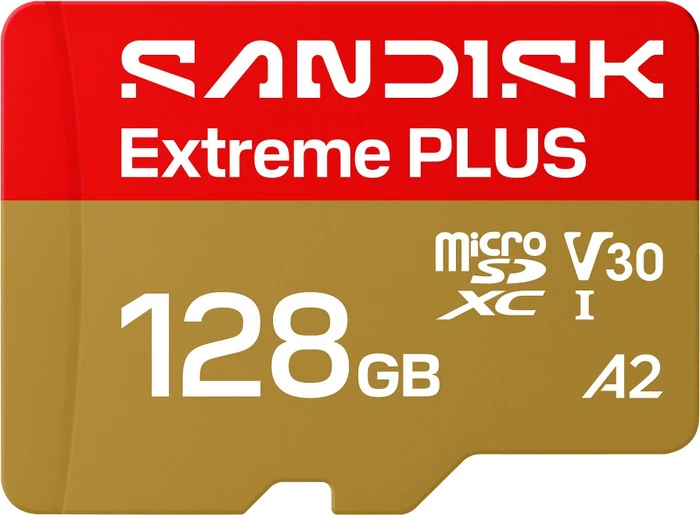 SanDisk Extreme PLUS R250/W120 128GB Kit, UHS-I, A2, Class 10
