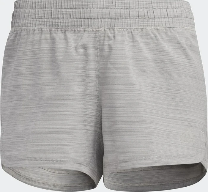 adidas Pacer 3-Streifen Woven Heather Shorts mgh solid grey (Damen)