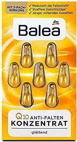 Balea Q10 Anti-Falten Konzentrat Öl Kapseln, 7 Stück