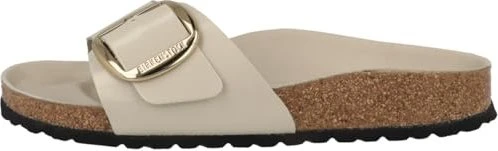 Birkenstock Madrid Big Buckle Naturleder Lack (Damen)