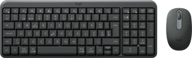 Logitech MK250 Compact Wireless Combo Graphite, Bluetooth, CH