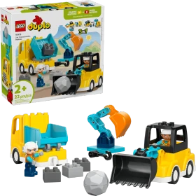 LEGO DUPLO - Baufahrzeuge 3-in-1-Set