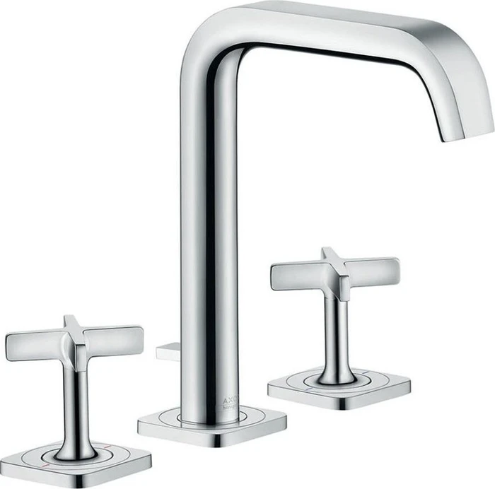 Hansgrohe Axor Citterio E 3-Loch Waschbeckenarmatur brushed bronze