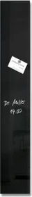 Sigel Artverum Glas-Magnetboard, schwarz, 12x78cm