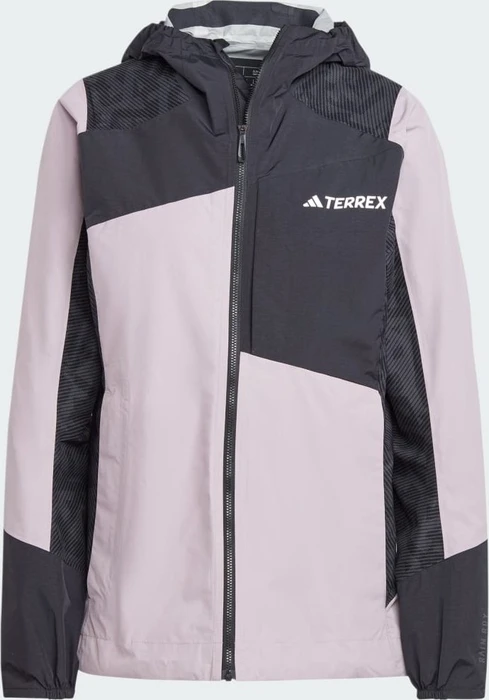 adidas Terrex Xperior Hybrid Rain.RDY Funktionsjacke preloved fig/black (Damen)